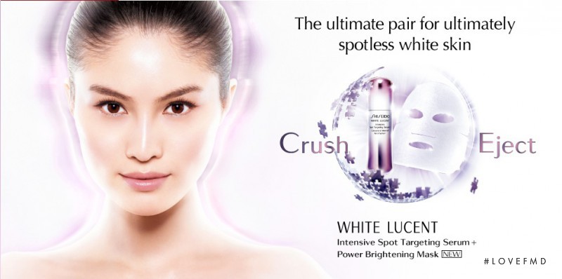 Sui He featured in  the Shiseido White Lucent advertisement for Spring/Summer 2013