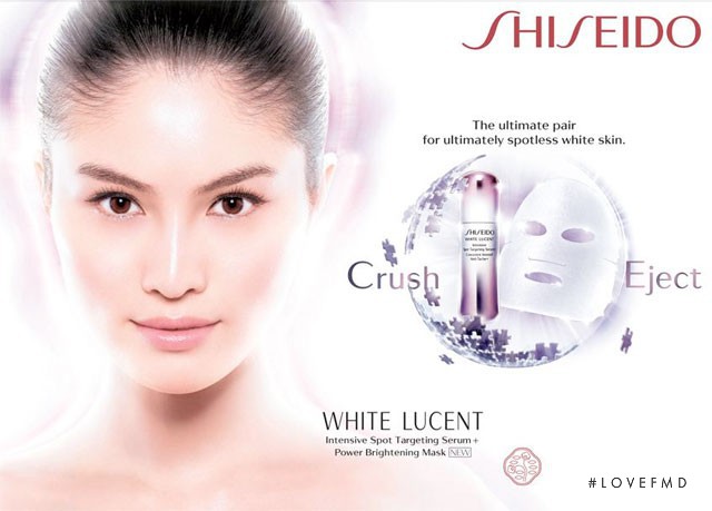 Sui He featured in  the Shiseido White Lucent advertisement for Spring/Summer 2013