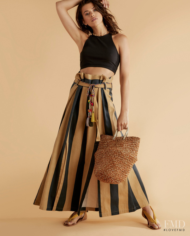 Georgia Fowler featured in  the Free People catalogue for Spring/Summer 2017