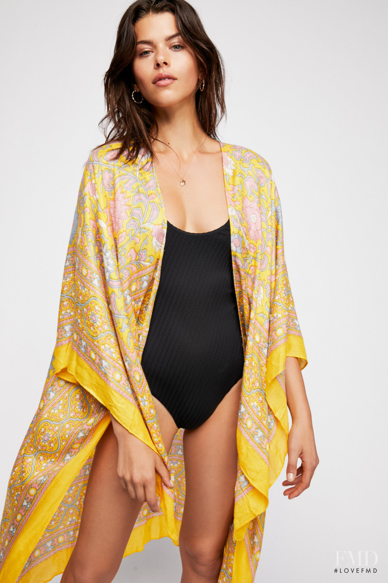 Georgia Fowler featured in  the Free People catalogue for Spring/Summer 2017