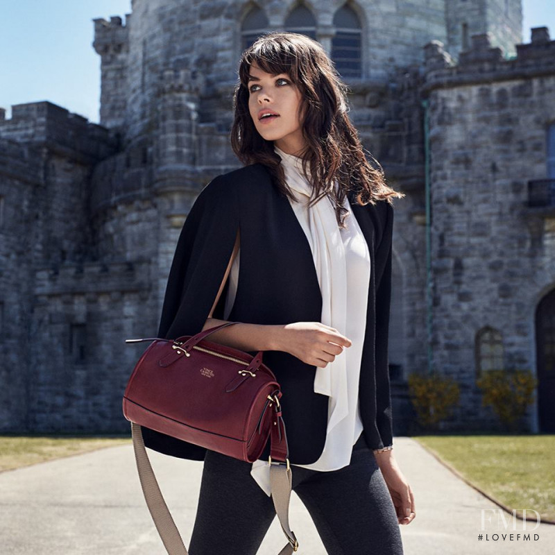 Georgia Fowler featured in  the Vince Camuto advertisement for Autumn/Winter 2016