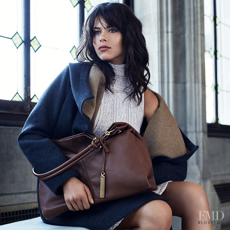 Georgia Fowler featured in  the Vince Camuto advertisement for Autumn/Winter 2016