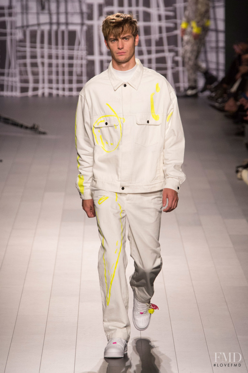 Ben Allen featured in  the Rochambeau fashion show for Spring/Summer 2018