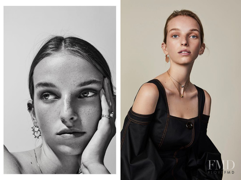 Jamilla Hoogenboom featured in  the Fashionology advertisement for Fall 2017
