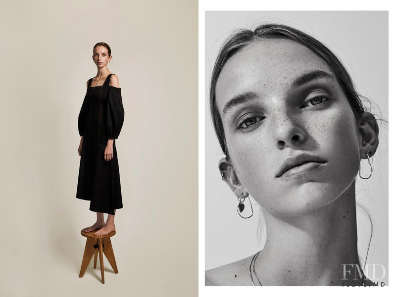 Jamilla Hoogenboom featured in  the Fashionology advertisement for Fall 2017