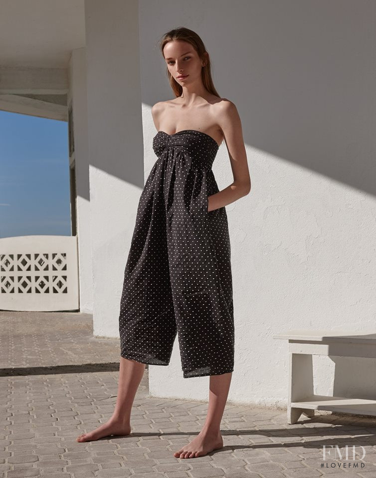 Jamilla Hoogenboom featured in  the Marysia advertisement for Resort 2018