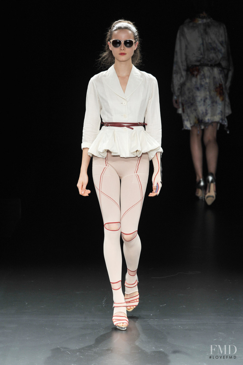 Anna de Rijk featured in  the Wunderkind fashion show for Spring/Summer 2010