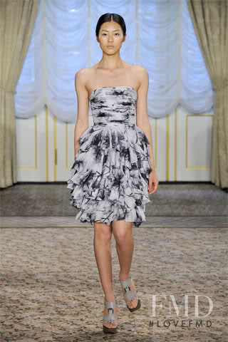 Liu Wen featured in  the Jason Wu fashion show for Resort 2011