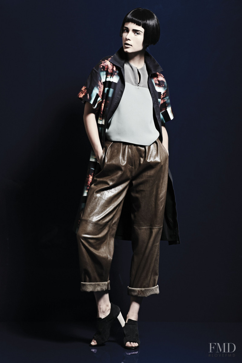 Anna de Rijk featured in  the Michael Angel lookbook for Resort 2012