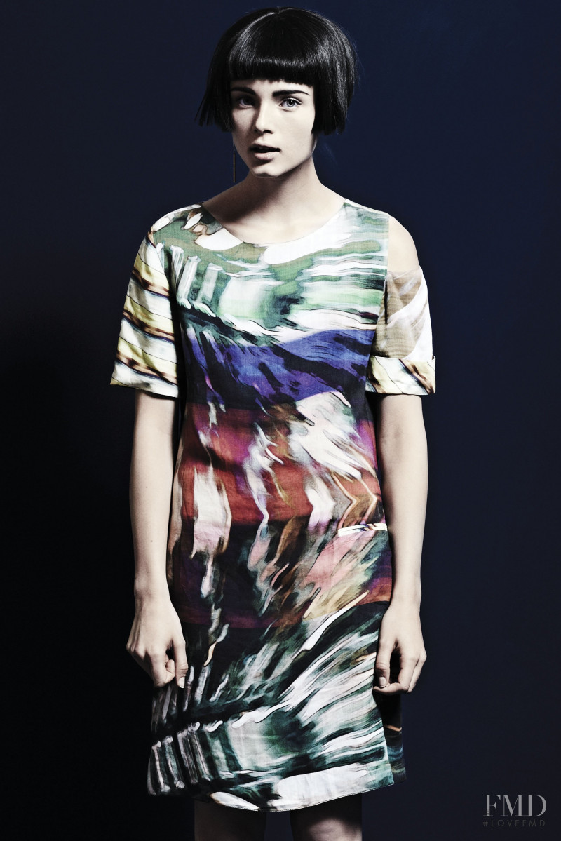 Anna de Rijk featured in  the Michael Angel lookbook for Resort 2012