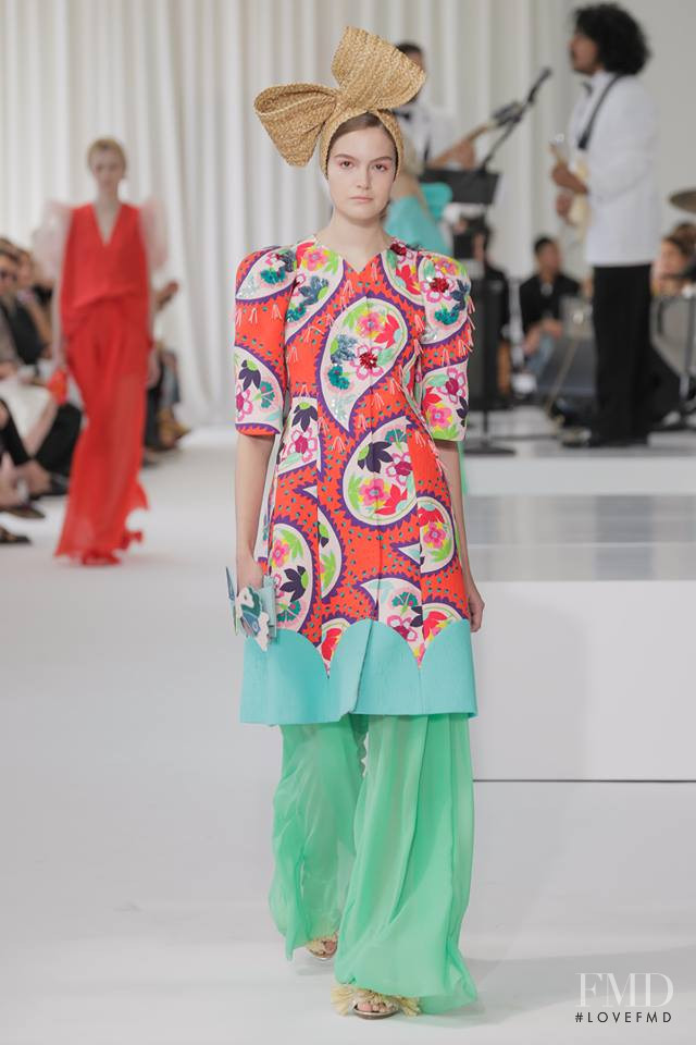 Delpozo fashion show for Spring/Summer 2018