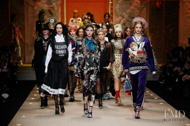 Dolce & Gabbana fashion show for Autumn/Winter 2018