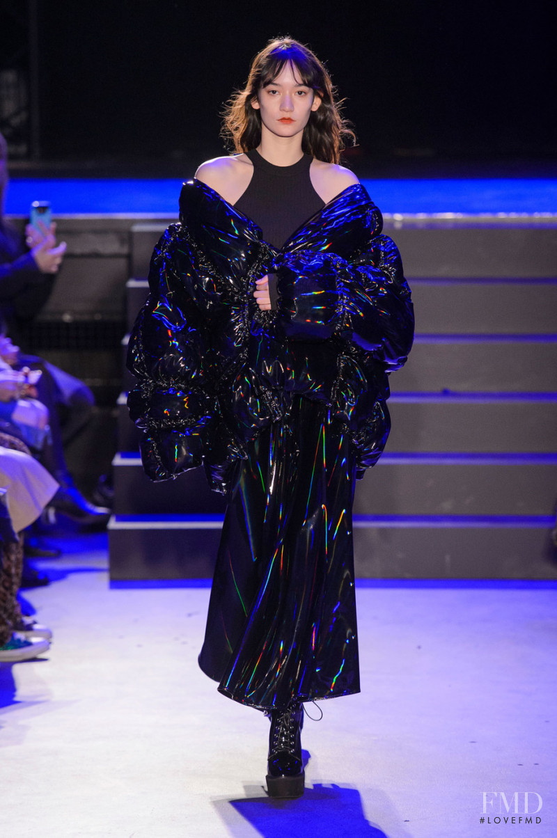 Moira Berntz featured in  the Masha Ma fashion show for Autumn/Winter 2018