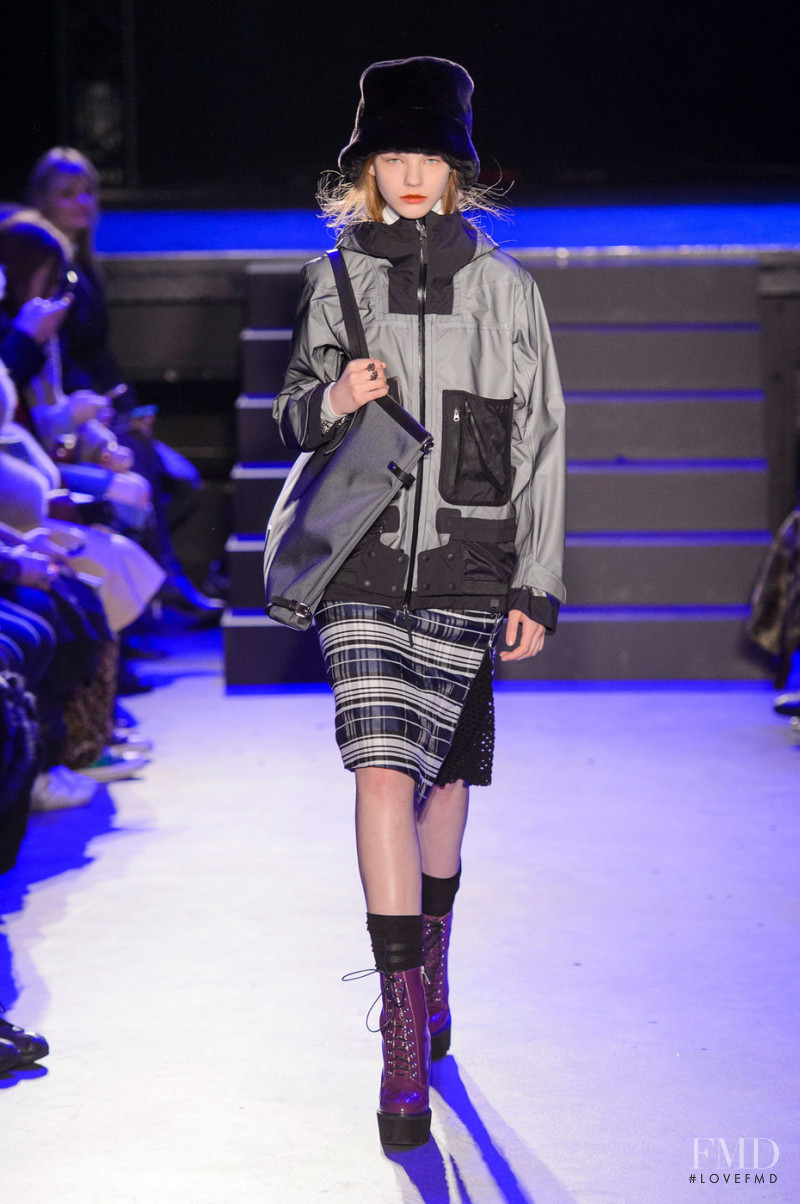 Maryna Horda featured in  the Masha Ma fashion show for Autumn/Winter 2018