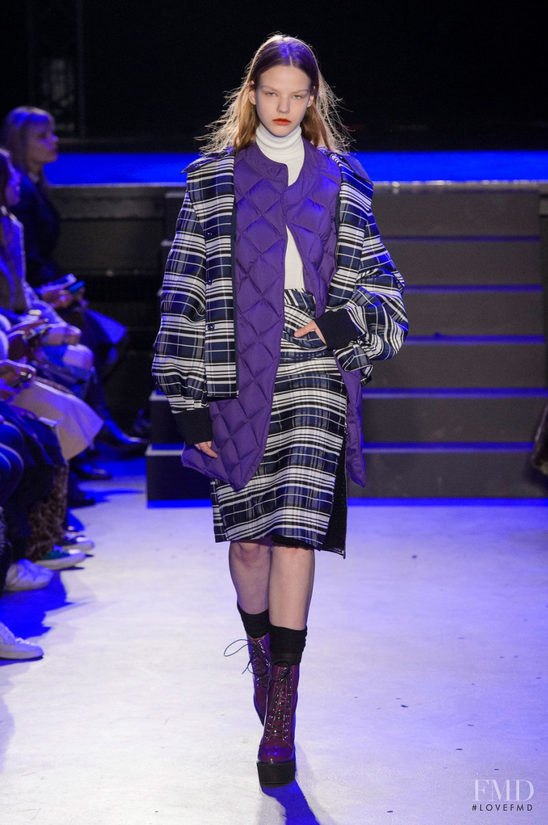 Maryna Horda featured in  the Masha Ma fashion show for Autumn/Winter 2018