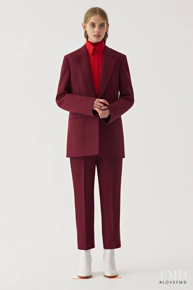 Mariana Zaragoza featured in  the Ports 1961 lookbook for Pre-Fall 2018