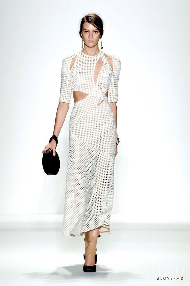 Cristina Mantas featured in  the Zimmermann fashion show for Spring/Summer 2014