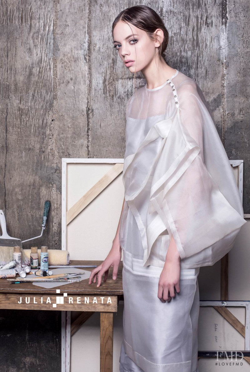 Mariana Zaragoza featured in  the Julia Y Renata advertisement for Spring/Summer 2015