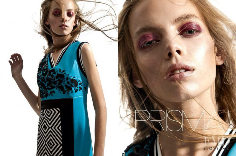 Mariana Zaragoza featured in  the PRISMA advertisement for Spring/Summer 2015