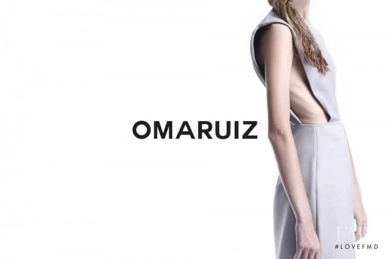 Mariana Zaragoza featured in  the Omaruiz advertisement for Spring/Summer 2015