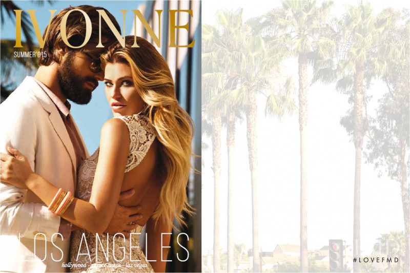 Samantha Hoopes featured in  the Ivonne catalogue for Summer 2015