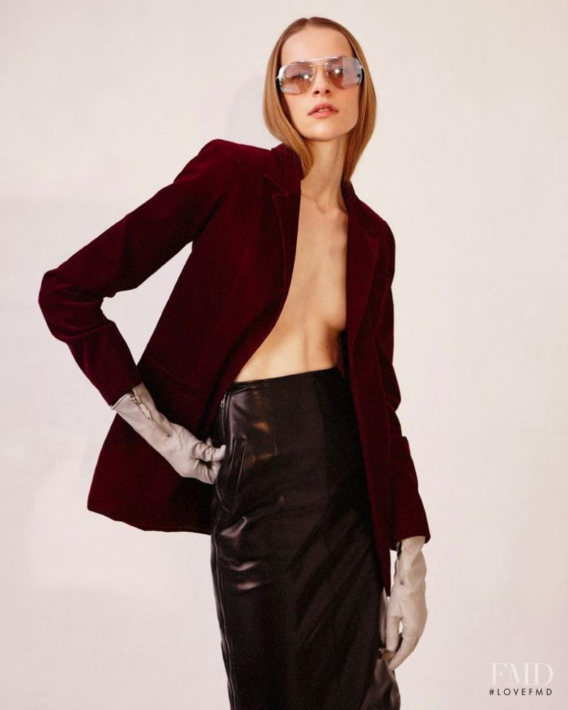 Luka van der Veken featured in  the Ferrari Concept lookbook for Pre-Fall 2017