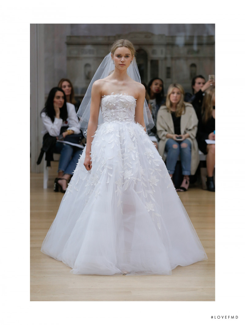 Oscar de la Renta Bridal fashion show for Spring/Summer 2018