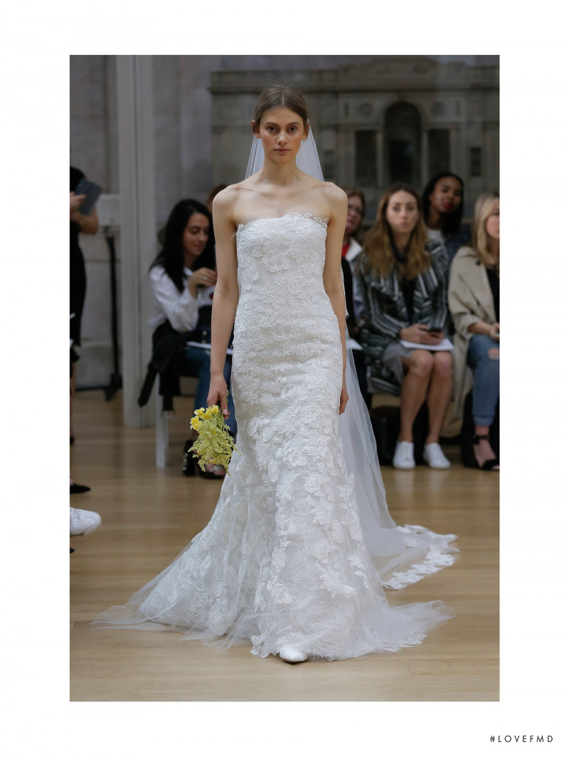 Oscar de la Renta Bridal fashion show for Spring/Summer 2018