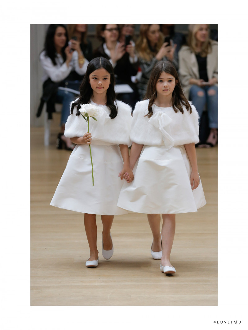 Oscar de la Renta Bridal fashion show for Spring/Summer 2018