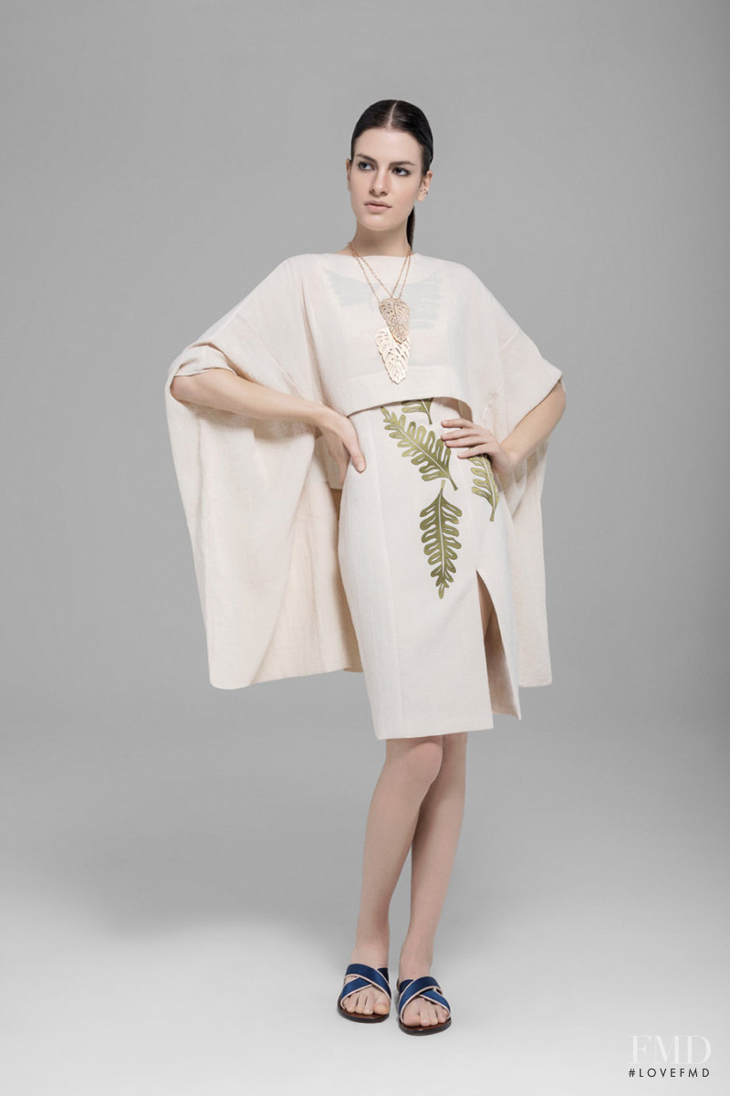 Rebecca Gobbi featured in  the Vitor Zerbinato lookbook for Spring/Summer 2015