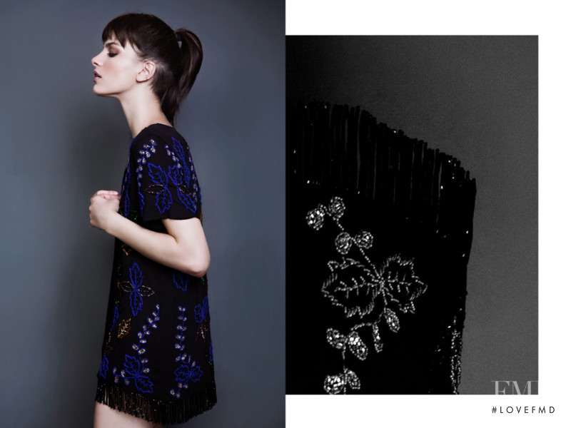 Rebecca Gobbi featured in  the Joulik advertisement for Autumn/Winter 2014