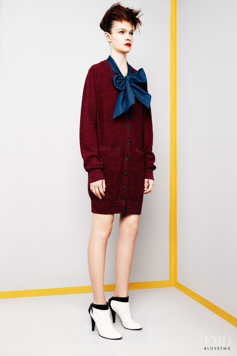 Kriss Barupa featured in  the Antipodium lookbook for Pre-Fall 2013