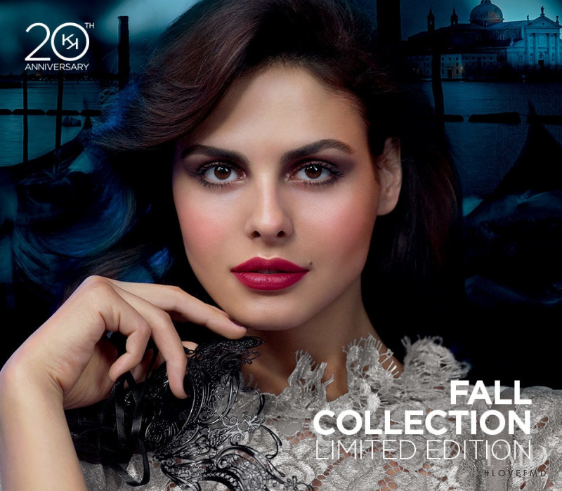 Bojana Krsmanovic featured in  the KIKO Milano Cosmetics advertisement for Fall 2017