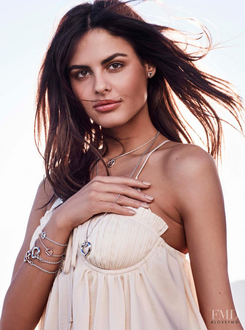 Bojana Krsmanovic featured in  the Guess Accessories advertisement for Spring/Summer 2017