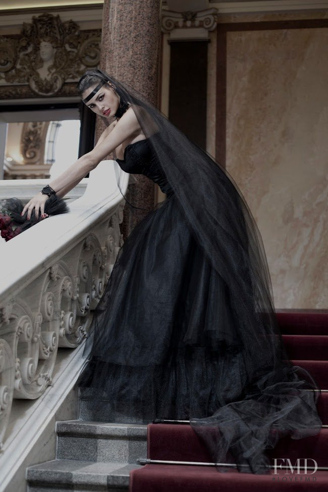 Bojana Krsmanovic featured in  the Mystical by Maja Krsmanovic lookbook for Spring/Summer 2012