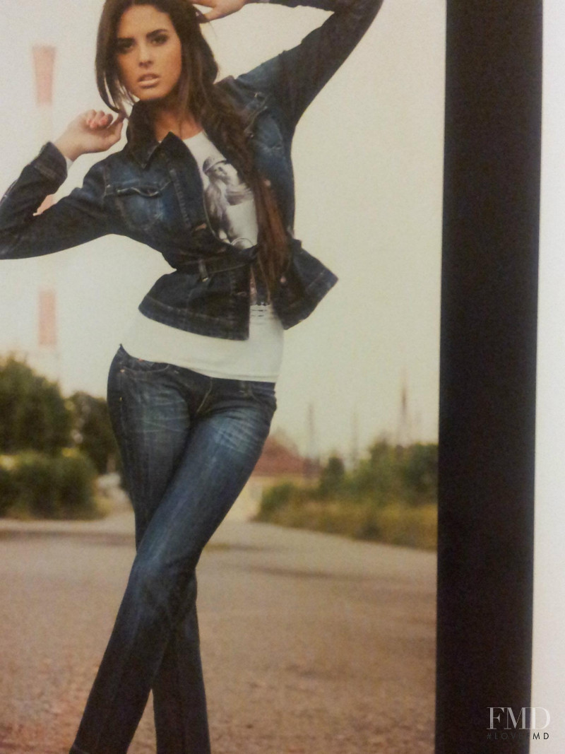 Bojana Krsmanovic featured in  the Bros Jeans advertisement for Autumn/Winter 2012