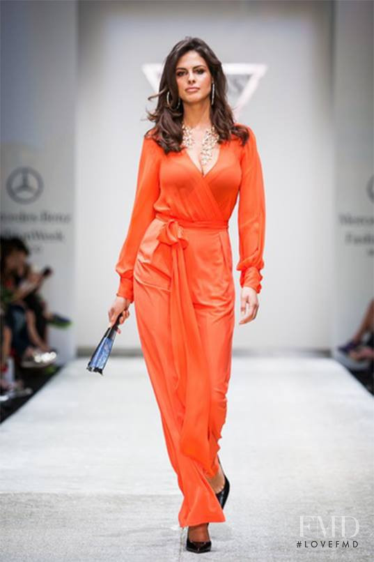 Bojana Krsmanovic featured in  the Guess fashion show for Spring/Summer 2016