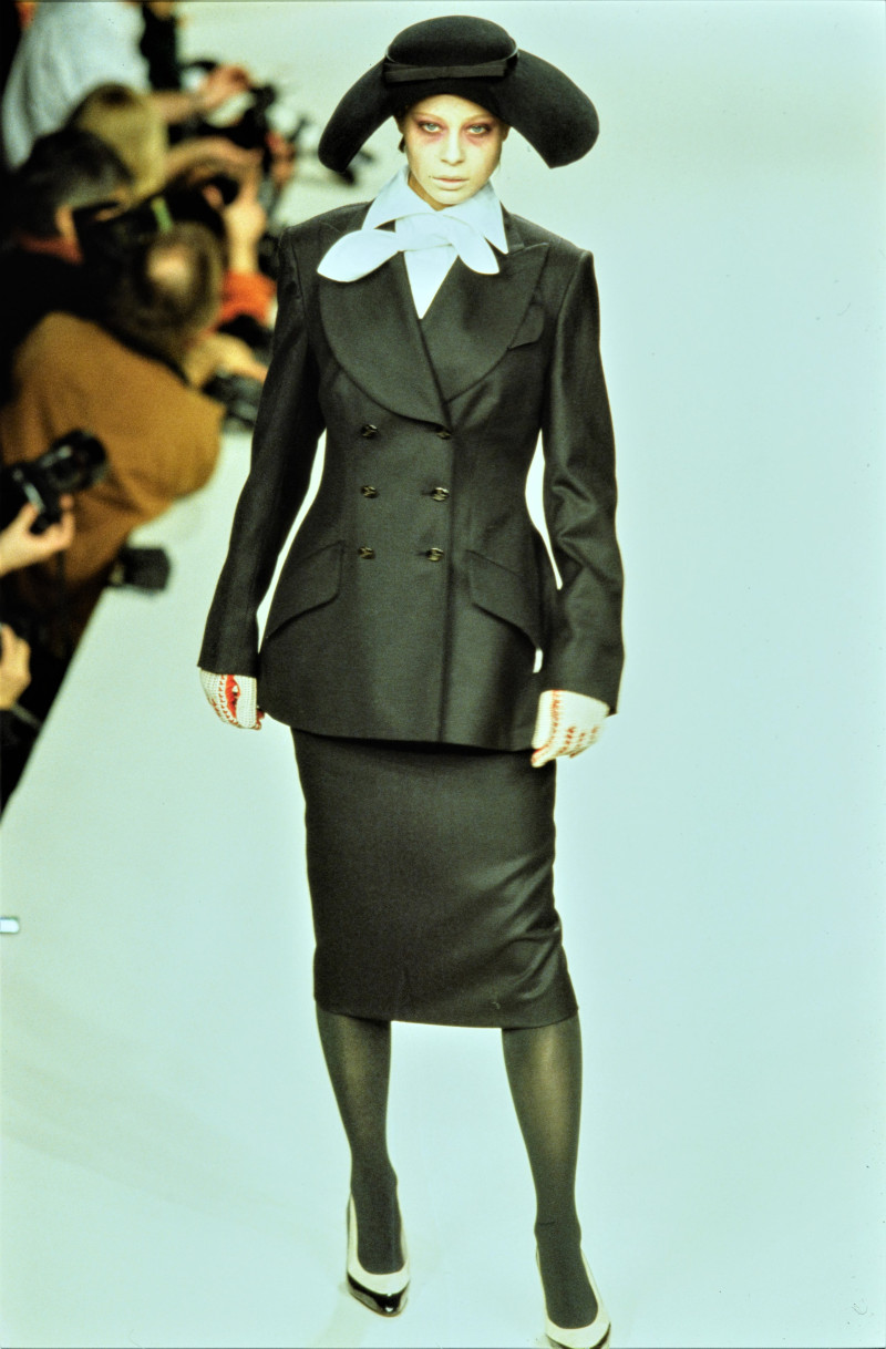 Nina Brosh featured in  the Vivienne Westwood Red Label fashion show for Autumn/Winter 1996