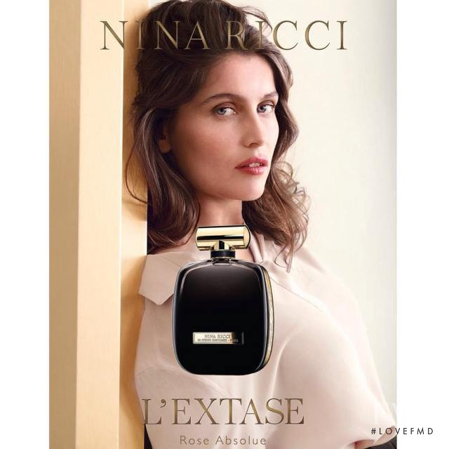 Laetitia Casta featured in  the Nina Ricci L\'Extase Fragrance advertisement for Spring/Summer 2017