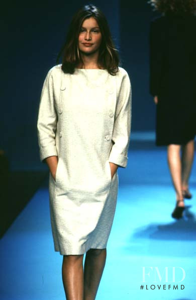 Laetitia Casta featured in  the Junko Shimada fashion show for Spring/Summer 1997