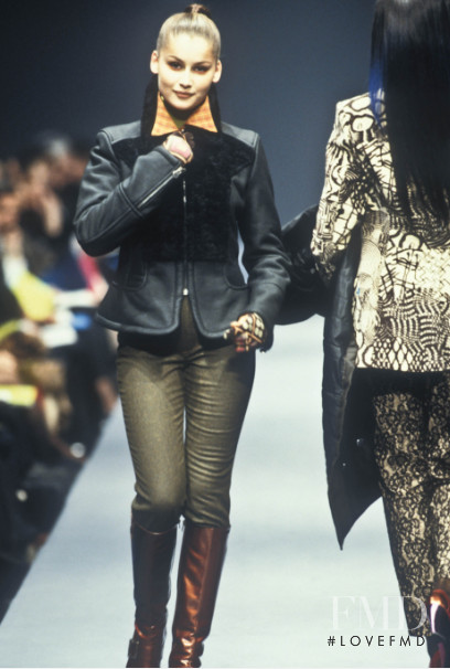 Laetitia Casta featured in  the Christian Lacroix fashion show for Autumn/Winter 1996
