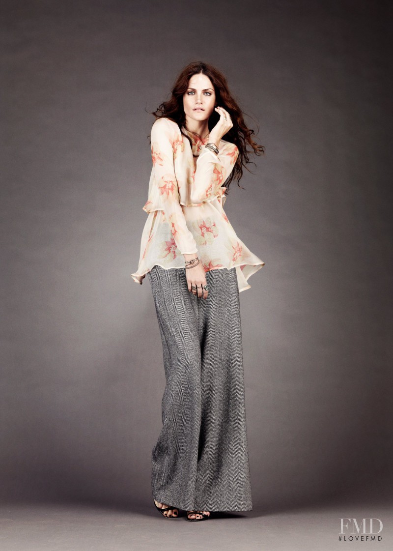 Missy Rayder featured in  the Zimmermann The Conversation lookbook for Autumn/Winter 2011