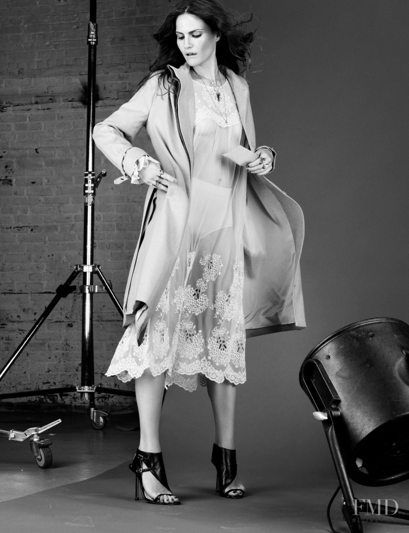 Missy Rayder featured in  the Zimmermann The Conversation lookbook for Autumn/Winter 2011