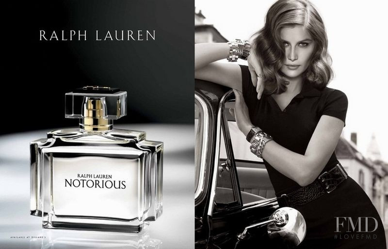 Laetitia Casta featured in  the Ralph Lauren Fragrances "Notorious" Fragrance advertisement for Autumn/Winter 2008