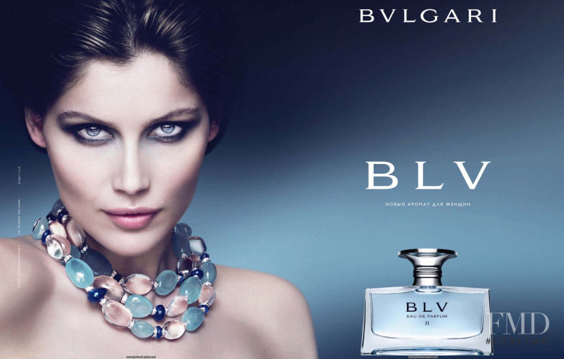 Laetitia Casta featured in  the Bulgari "Blv Eau de Parfum II" Fragrance advertisement for Autumn/Winter 2009