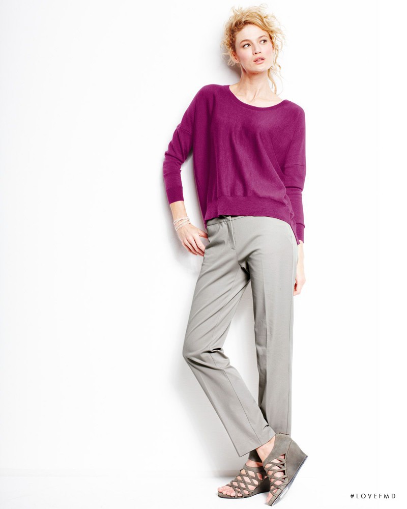 Michelle Buswell featured in  the Garnet Hill catalogue for Spring 2013