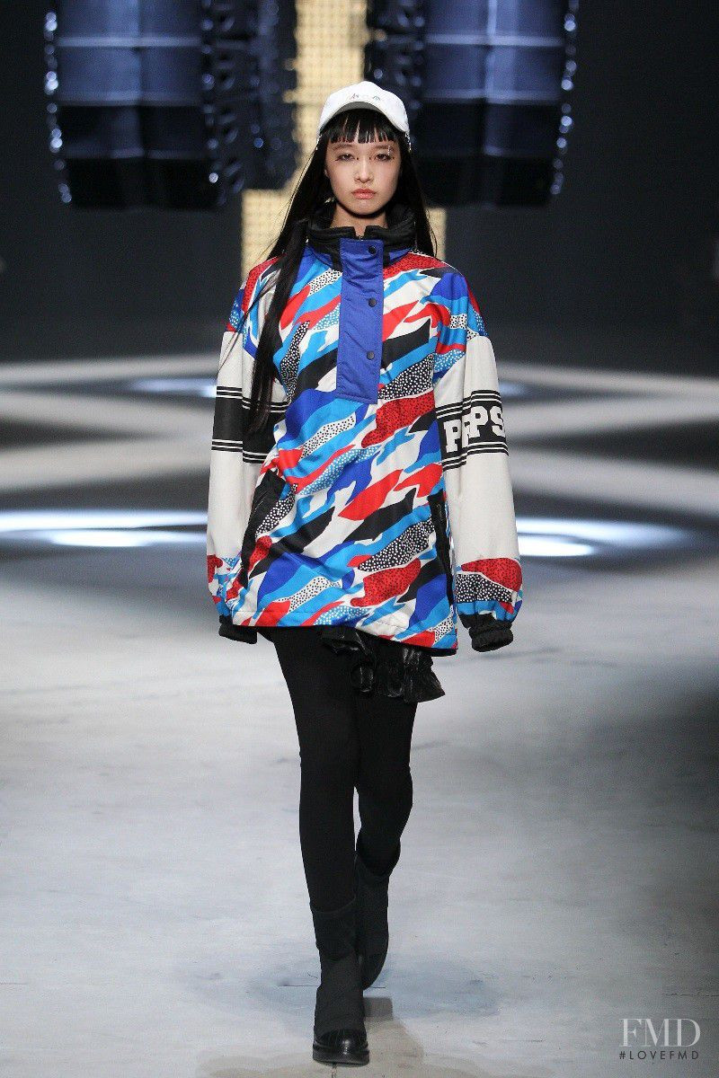 Yuka Mannami featured in  the Peacebird fashion show for Autumn/Winter 2017