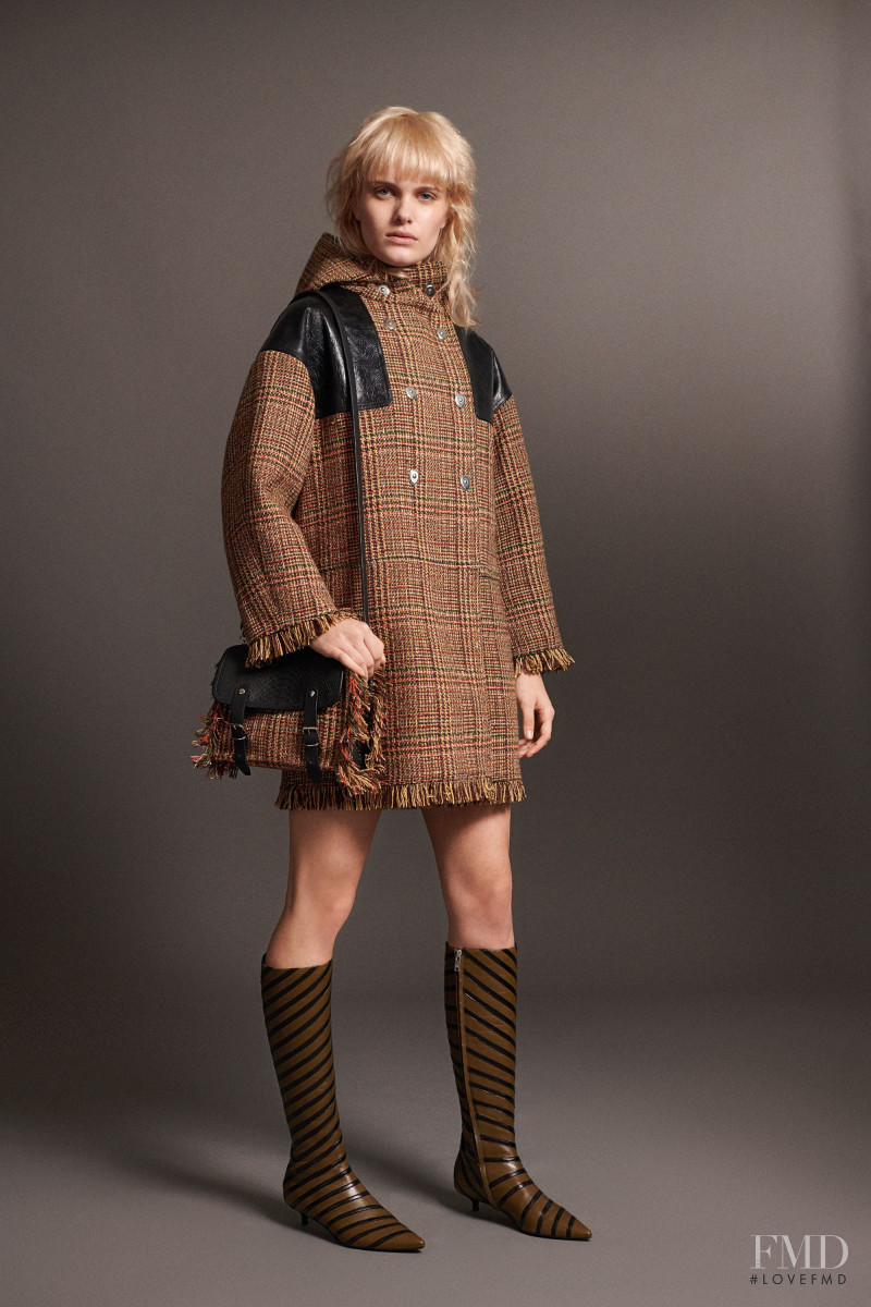 Sarah Elise Agee featured in  the Sonia Rykiel lookbook for Pre-Fall 2018