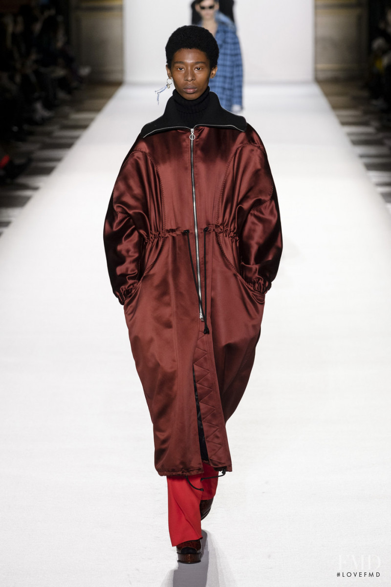 Haytal Blackwood featured in  the Dries van Noten fashion show for Autumn/Winter 2018