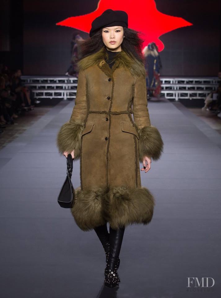 Xie Chaoyu featured in  the Sonia Rykiel fashion show for Autumn/Winter 2018